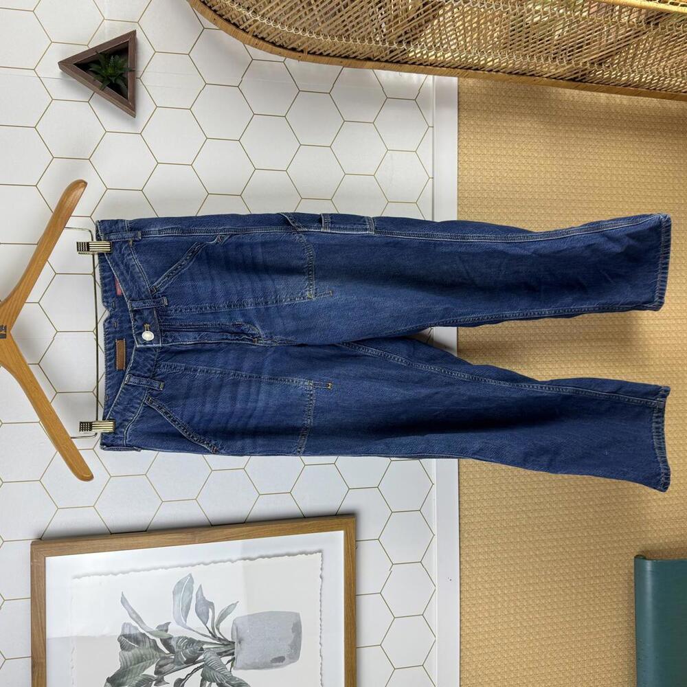 Pilcro from Anthropologie The Forager Relaxed Straight Denim Jeans - Size - 28 - Picture 5 of 11